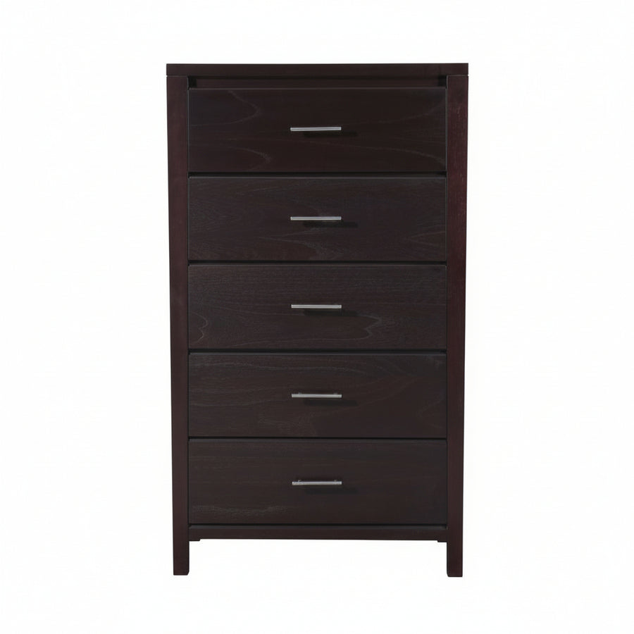 Modus Furniture Nv2384A Nevis Five Drawer Chest In Espresso 2024