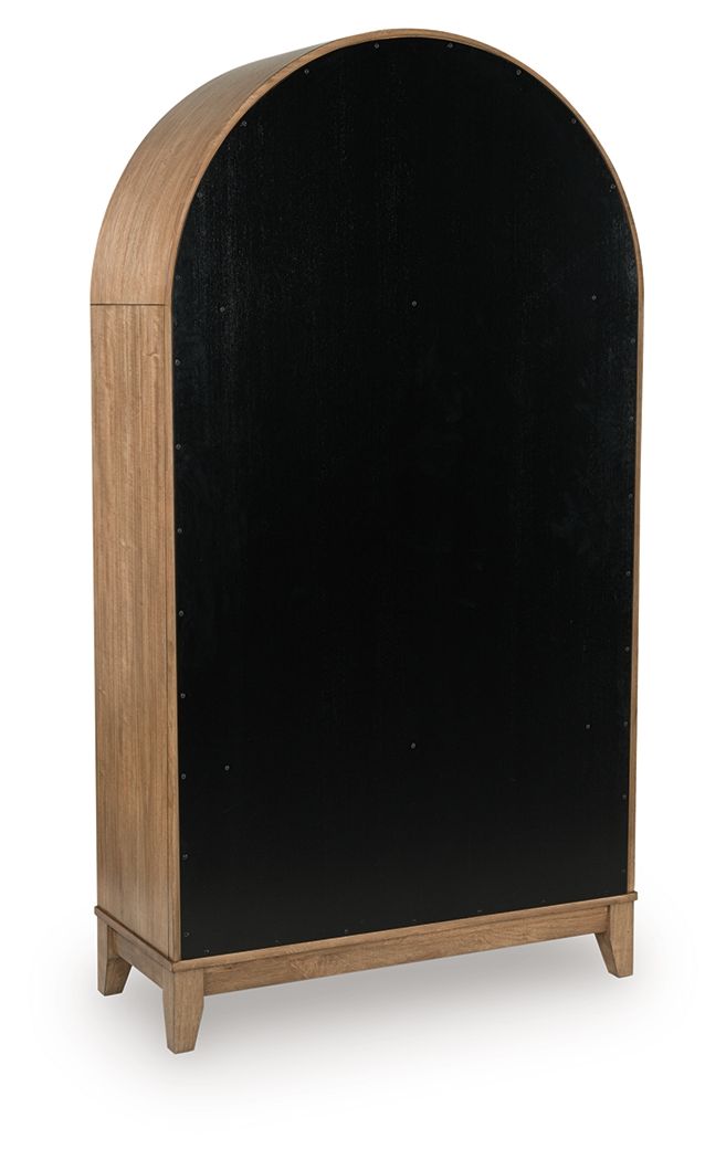Dagandale - Accent Cabinet - Natural / Black