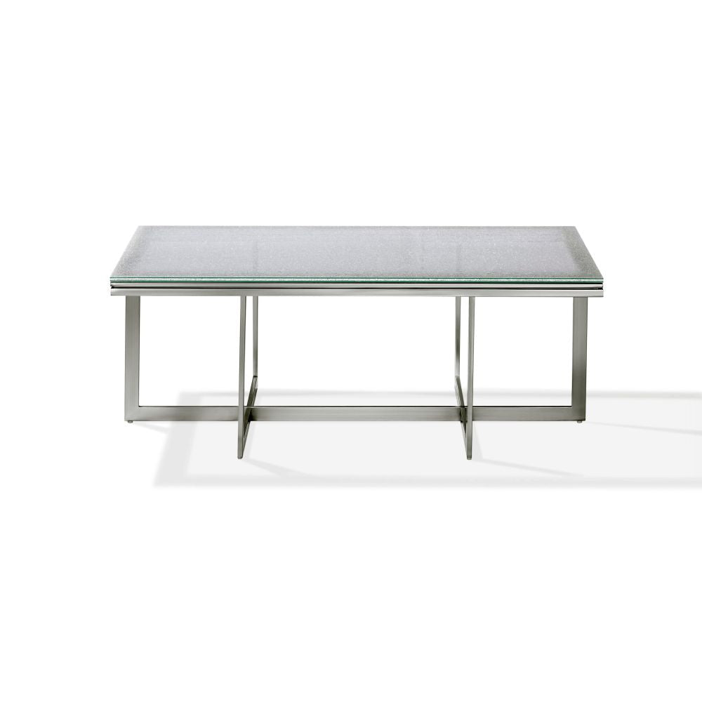 Modus Furniture 5Wt721 Eliza Coffee Table In Ultra White