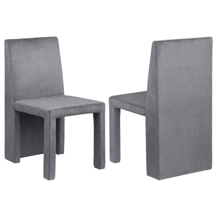 Coaster Furniture Tordera - Velvet Upholstered Dining Side Chair  - Gray