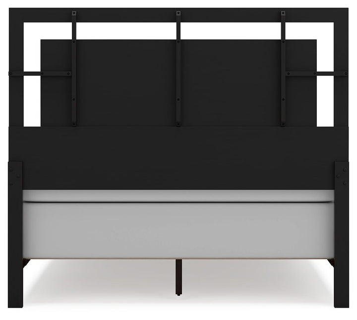 Covetown - Queen Panel Bed - Dark Brown by Ashley Furniture product image