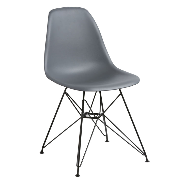 Modus Furniture 9L6666R Crossroads Rostock Chair In Grey