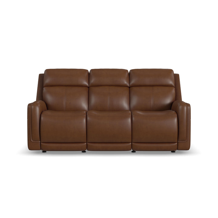 Flexsteel 1158-63GL-73472 Alister  Power Gliding Sofa With Power Headrests & Lumbar  Sedona