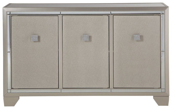 Chaseton - Accent Cabinet - Champagne