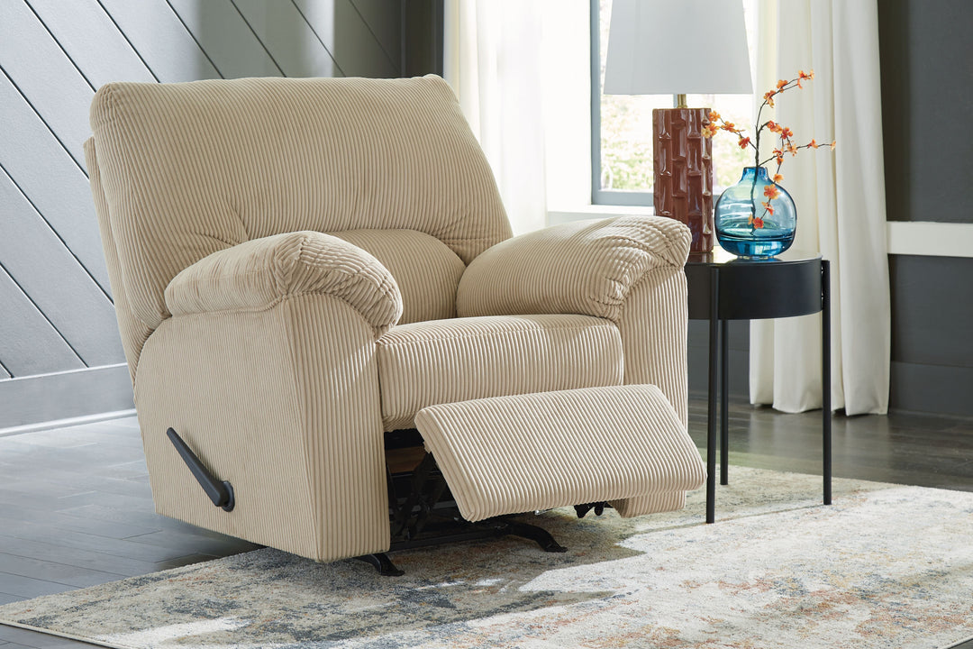 Simplejoy - Rocker Recliner - Sand