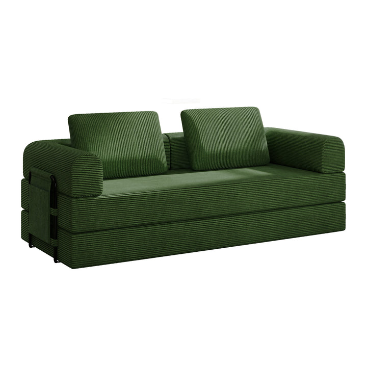 corduroy-convertible-sleeper-sofa-bed-with-pillow-jade