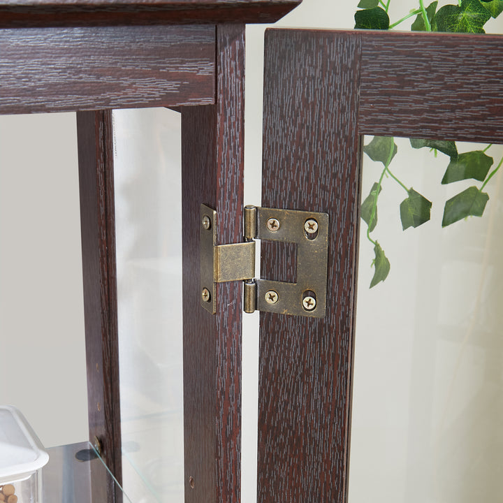 elegant-and-refined-cherry-curio-cabinet-with-tempered-glass-doors