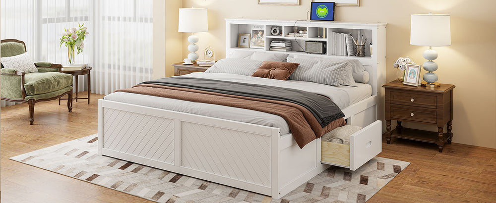 king-size-wood-platform-bed-with-storage-headboard-usb-and-drawers-white