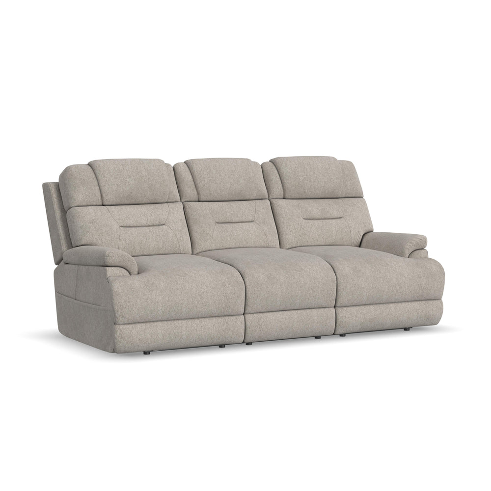 Flexsteel 1080-63P5-35880 Zofa  Power Sleep Sofa With Power Headrests & Lumbar  Shell