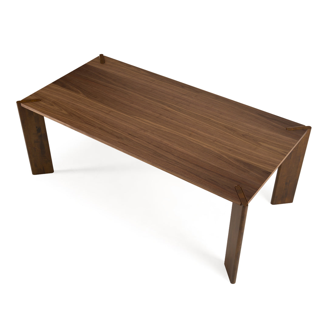 Edelman  Mid-Century Modern Walnut Dining Table