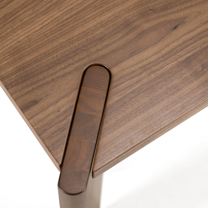 Edelman  Mid-Century Modern Walnut Dining Table