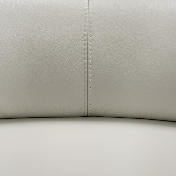 Eden - Modern Grey Leather Armchair
