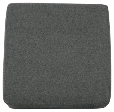 Edenfield Oversized Accent Ottoman - Dark Gray Accent Ottoman modern furniture Contempo Furniture