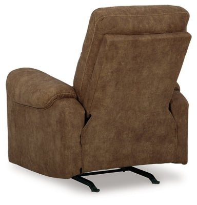 Edenwold Recliner - Dark Brown Rocker Chair modern furniture Contempo Furniture