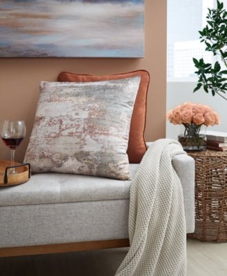 Edinfielders Pillow - Gray | Ashley Furniture