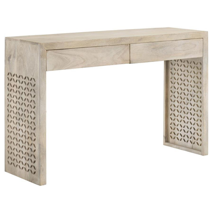 Coaster Furniture Rickman - 2-Drawer Wood Entryway Console Table - White Washed