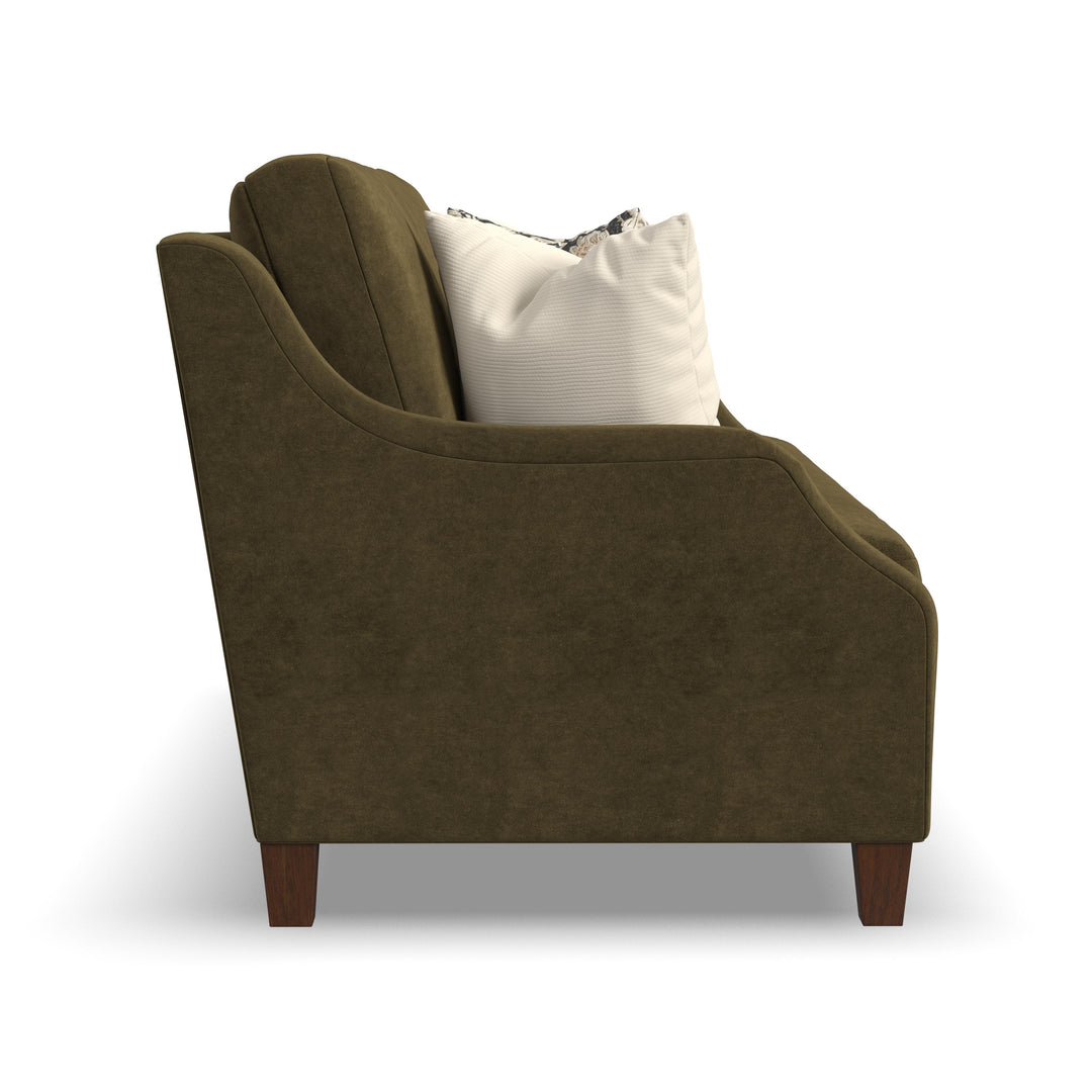 flexsteel-7823-311-gianna-bench-sofa-dark-brown
