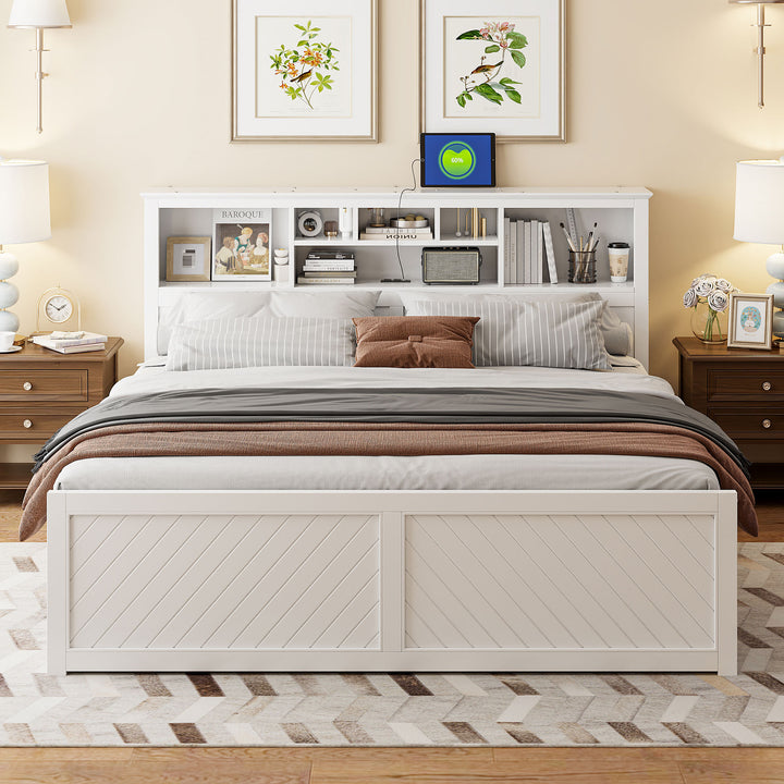 king-size-wood-platform-bed-with-storage-headboard-usb-and-drawers-white