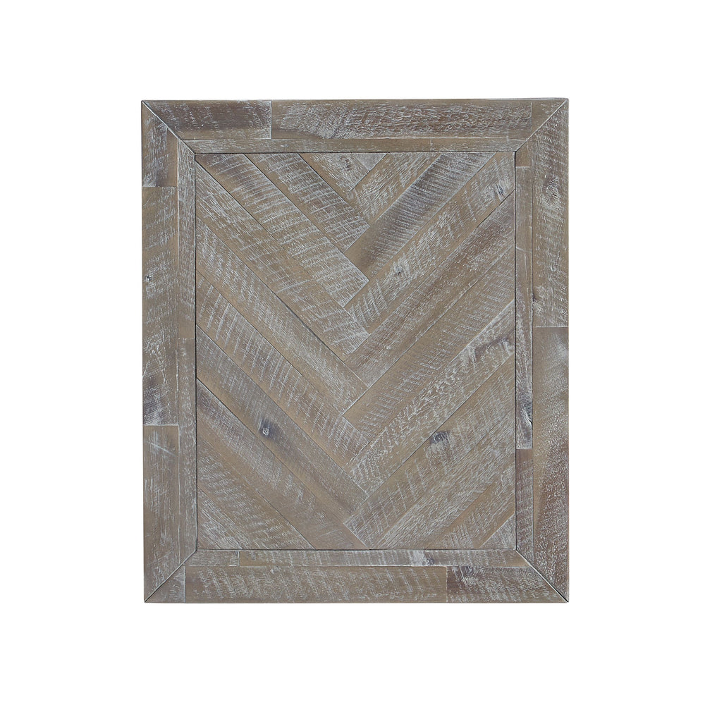 herringbone-solid-wood-one-drawer-end-table
