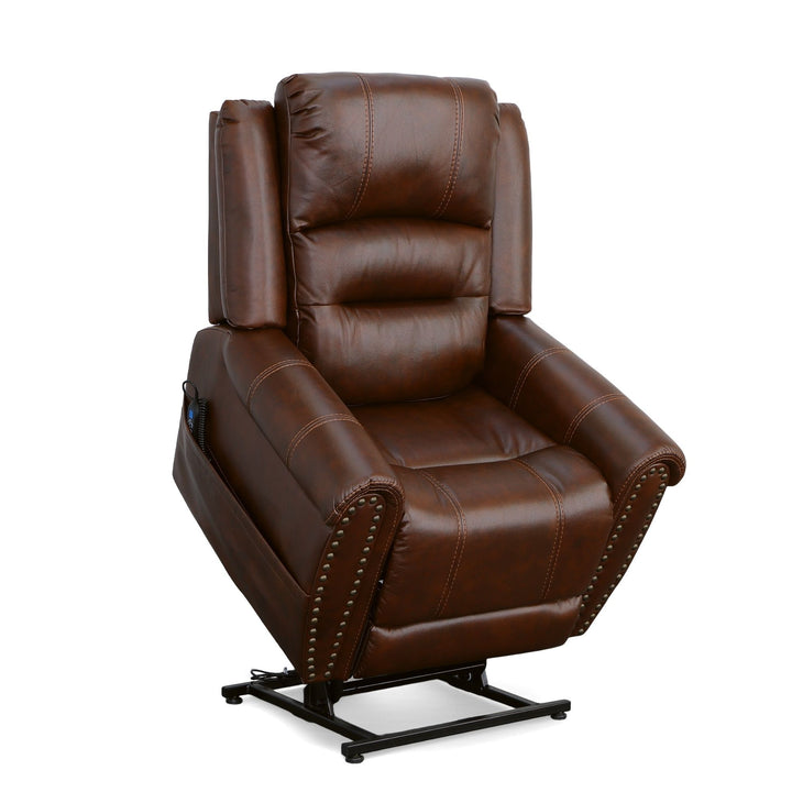 Oscar Fabric Power Lift Recliner with Right