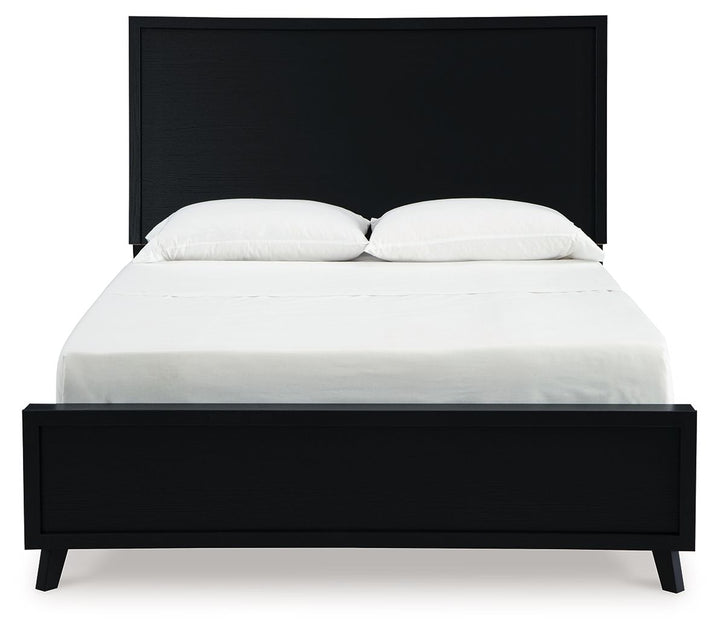 Danziar - Queen Panel Bed - Black by Ashley Furniture product image