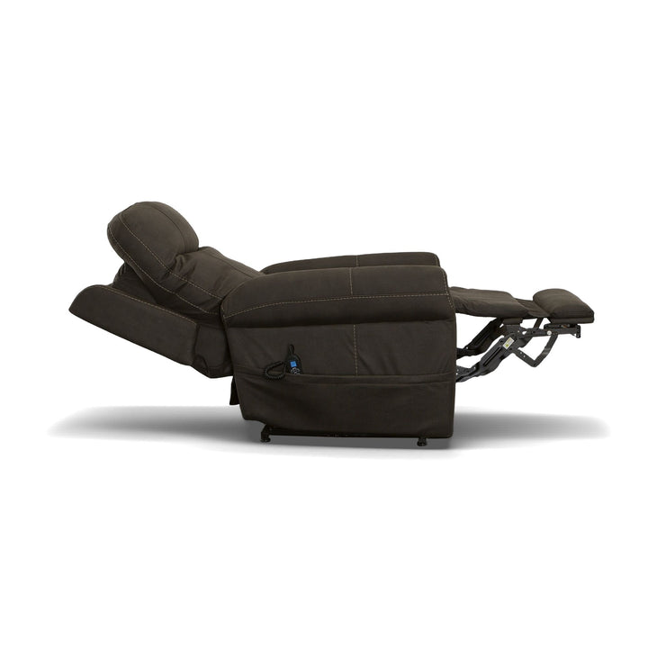 Jenkins Fabric Power Lift Recliner with Right