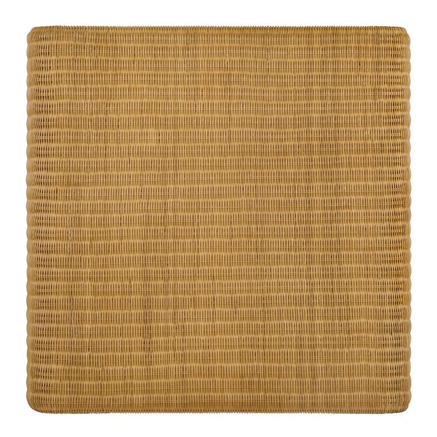 Cahya - Square Woven Rattan Coffee Table - Natural