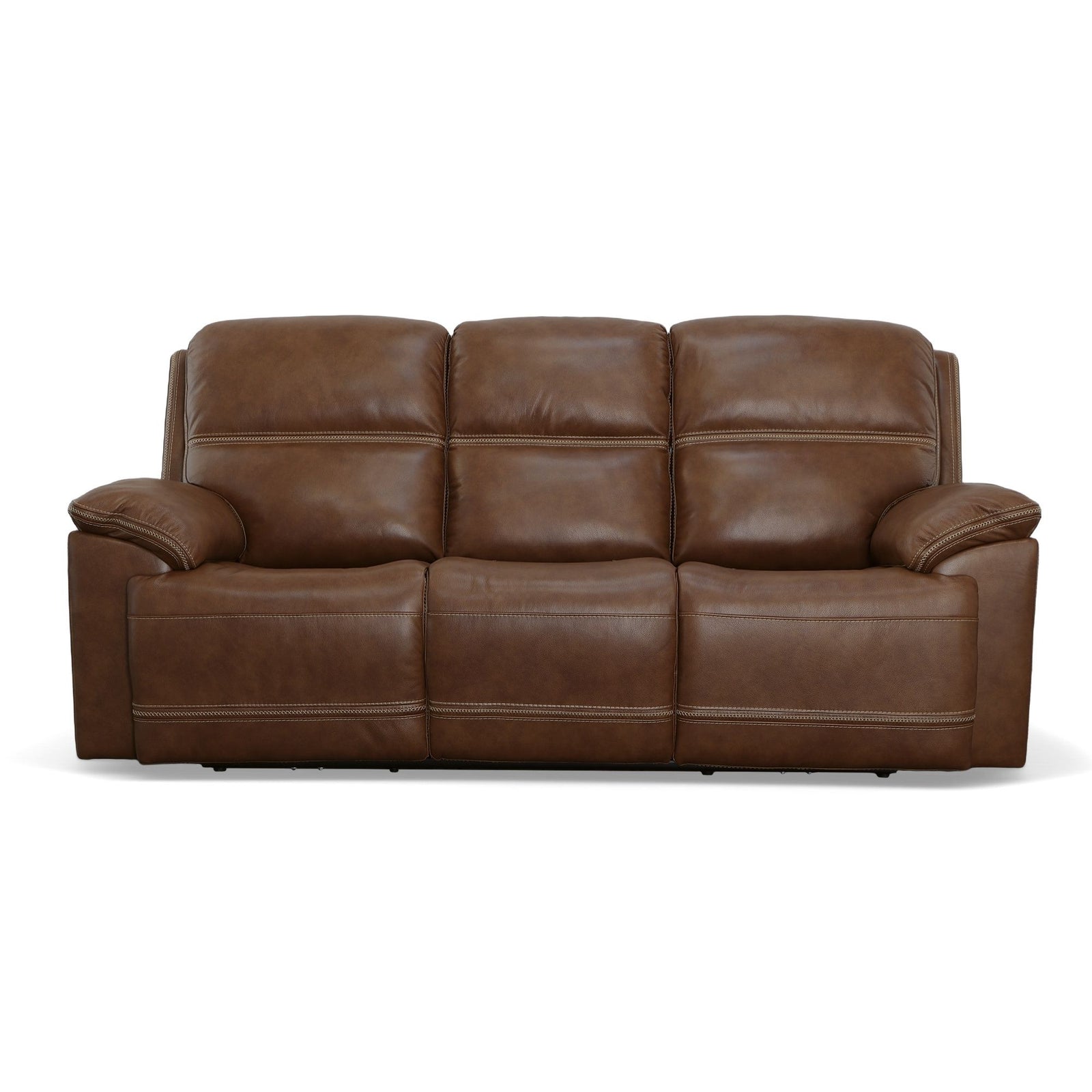 Jackson  Power Reclining Sofa With Power Headrests  Whiskey