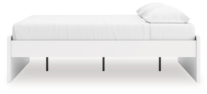 Onita - King Platform Bed - White by Ashley Furniture product image