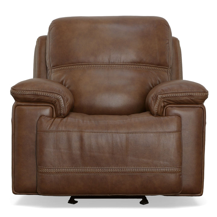 Fenwick Power Gliding Recliner With Power Headrest Cognac