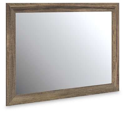 Elbrim Bedroom Mirror - Dark Brown | Ashley Furniture