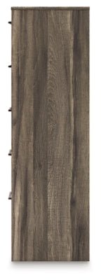 Elbrim Chest of Drawers - Dark Brown Accent Chest modern furniture Contempo Furniture