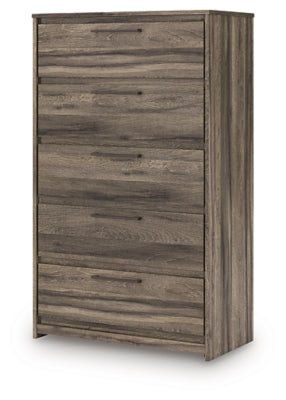 Elbrim Chest of Drawers - Dark Brown Accent Chest modern furniture Contempo Furniture