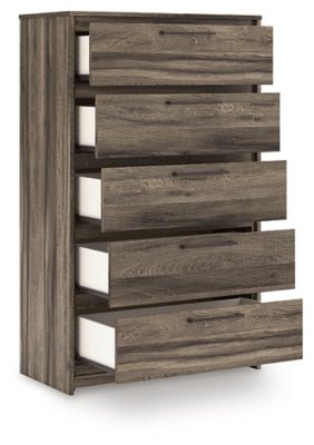 Elbrim Chest of Drawers - Dark Brown Accent Chest modern furniture Contempo Furniture