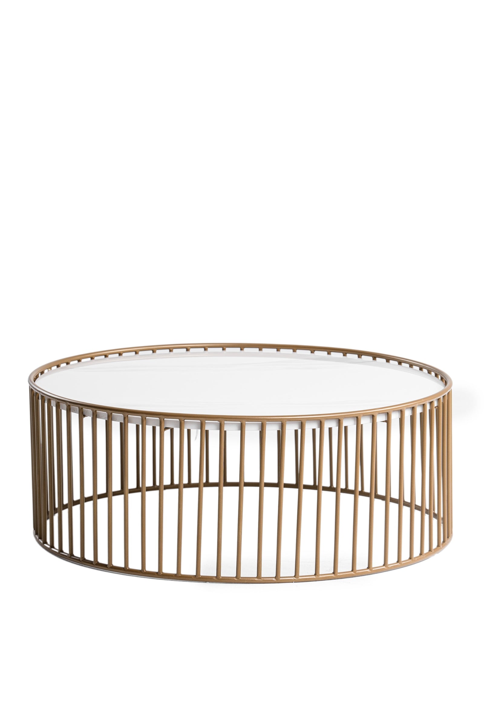 Eleanor - Modern Round Marble Coffee Table
