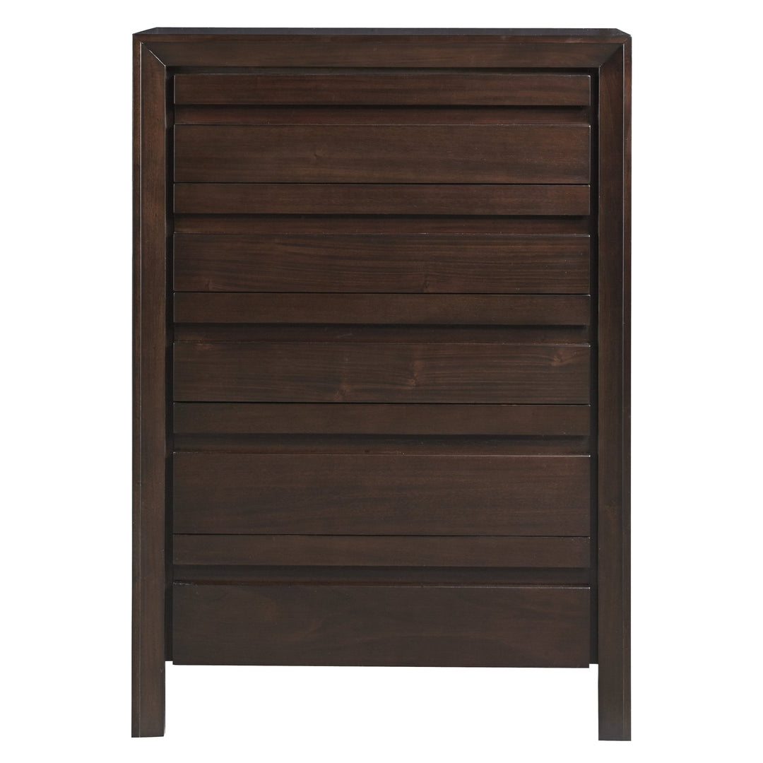 Element Chest in Chocolate Brown Chest modern furniture Contempo Furniture