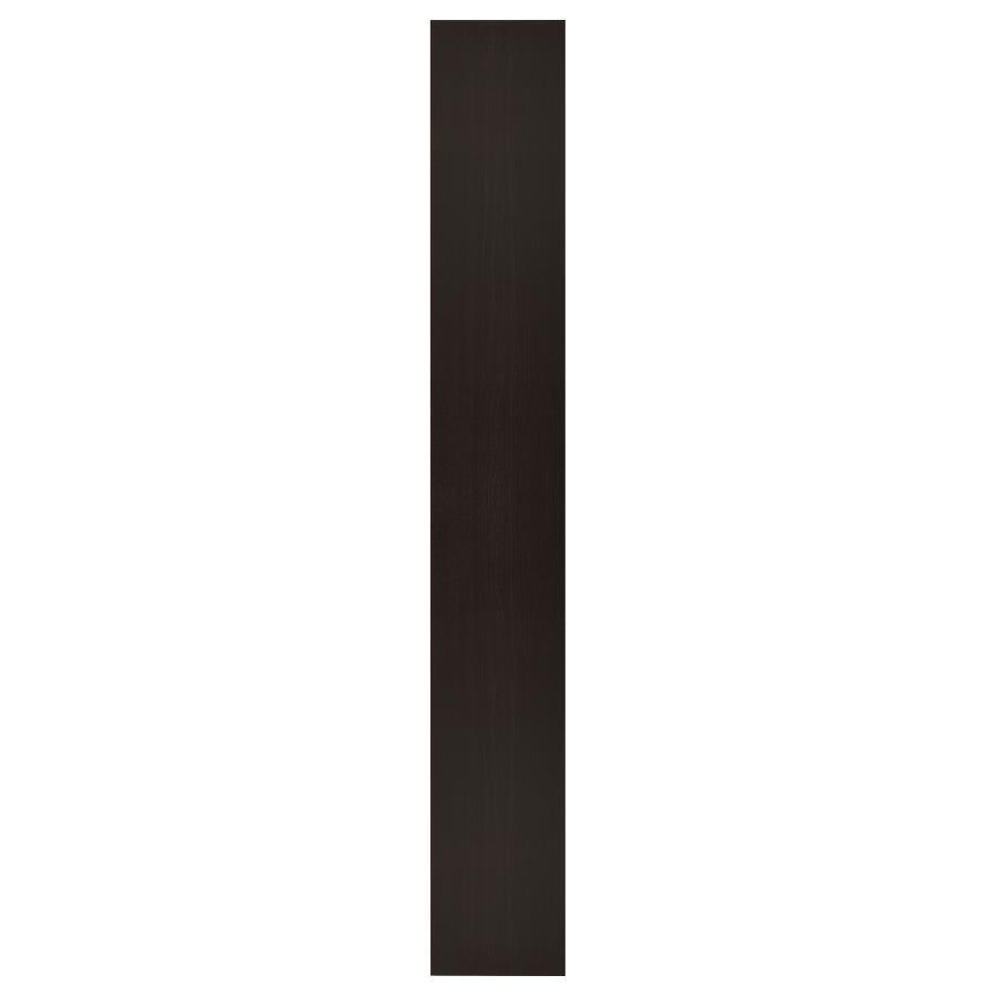Eliam - 8 - Shelf Bookcase - Cappuccino Standard Bookcase modern furniture Contempo Furniture