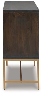 Elinmore Accent Cabinet - Dark Brown Accent Cabinet modern furniture Contempo Furniture