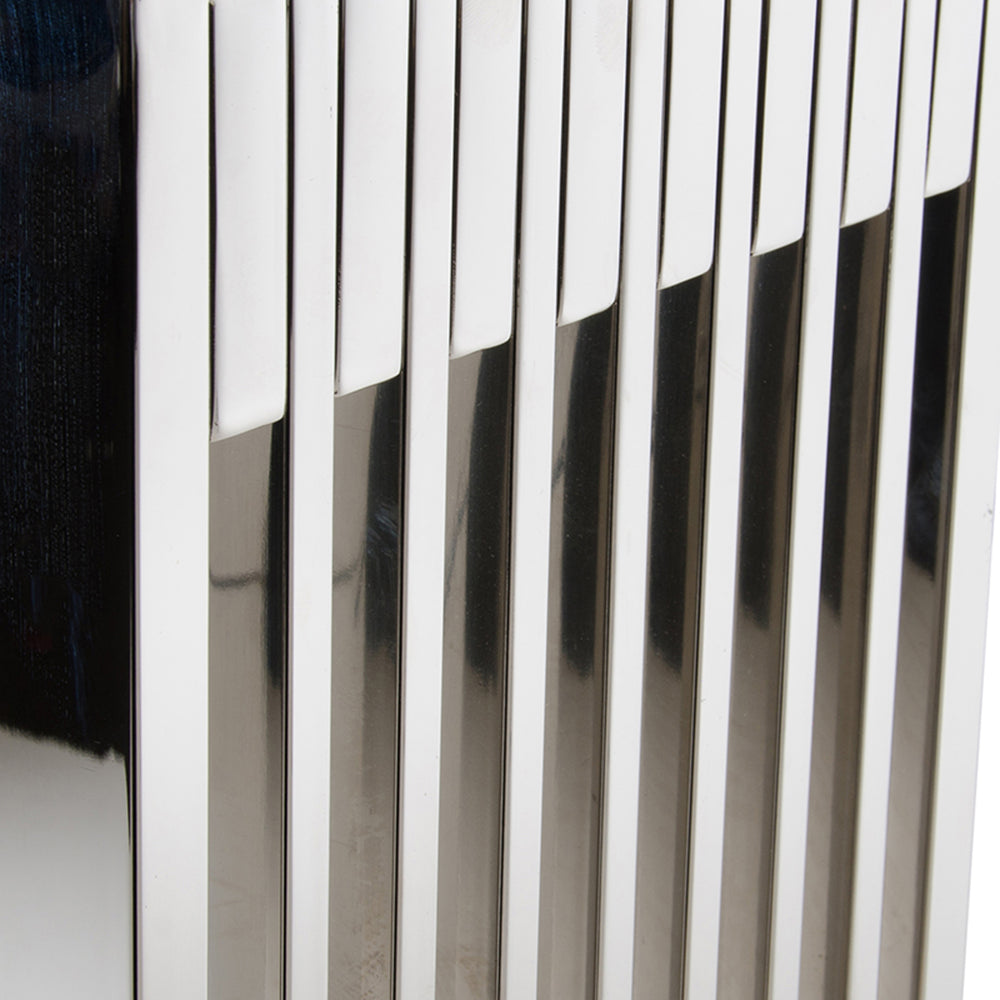 Elise Modern White Leatherette Dining Chair - View 12