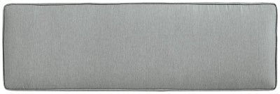 Elite Park Outdoor Bench with Cushion - Dark Gray Bench modern furniture Contempo Furniture