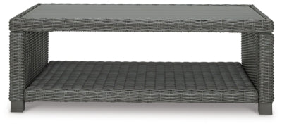 Elite Park Outdoor Coffee Table - Gray Coffee Table modern furniture Contempo Furniture