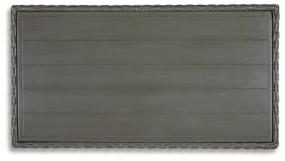 Elite Park Outdoor Coffee Table - Gray Coffee Table modern furniture Contempo Furniture