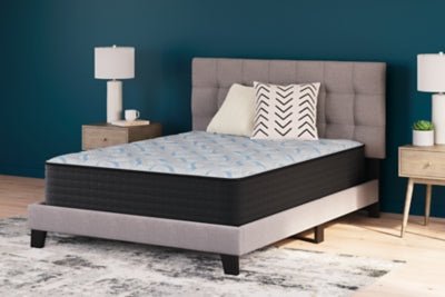 Elite Springs Firm Queen Mattress - Gray Memory Foam Mattress modern furniture Contempo Furniture