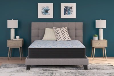 Elite Springs Firm Queen Mattress - Gray Memory Foam Mattress modern furniture Contempo Furniture