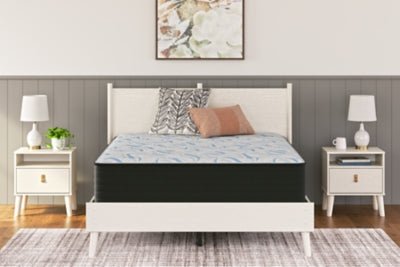 Elite Springs Plush Queen Mattress - Gray Memory Foam Mattress modern furniture Contempo Furniture