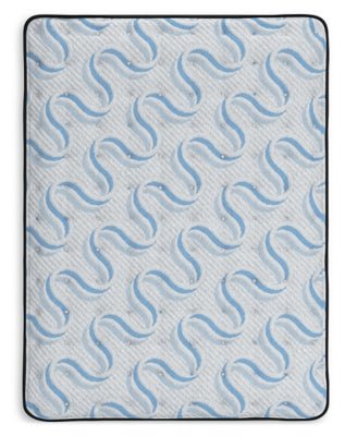 Elite Springs Plush Twin Mattress - Gray Memory Foam Mattress modern furniture Contempo Furniture