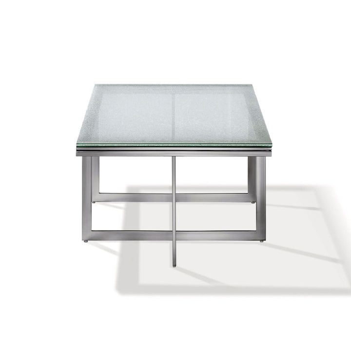 Eliza Coffee Table in Ultra White Coffee Table modern furniture Contempo Furniture