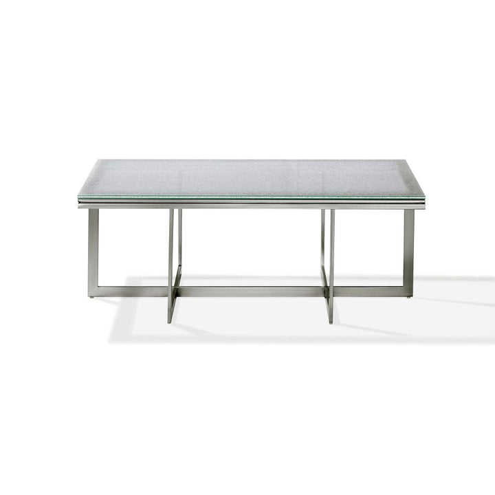 Eliza Coffee Table in Ultra White Coffee Table modern furniture Contempo Furniture