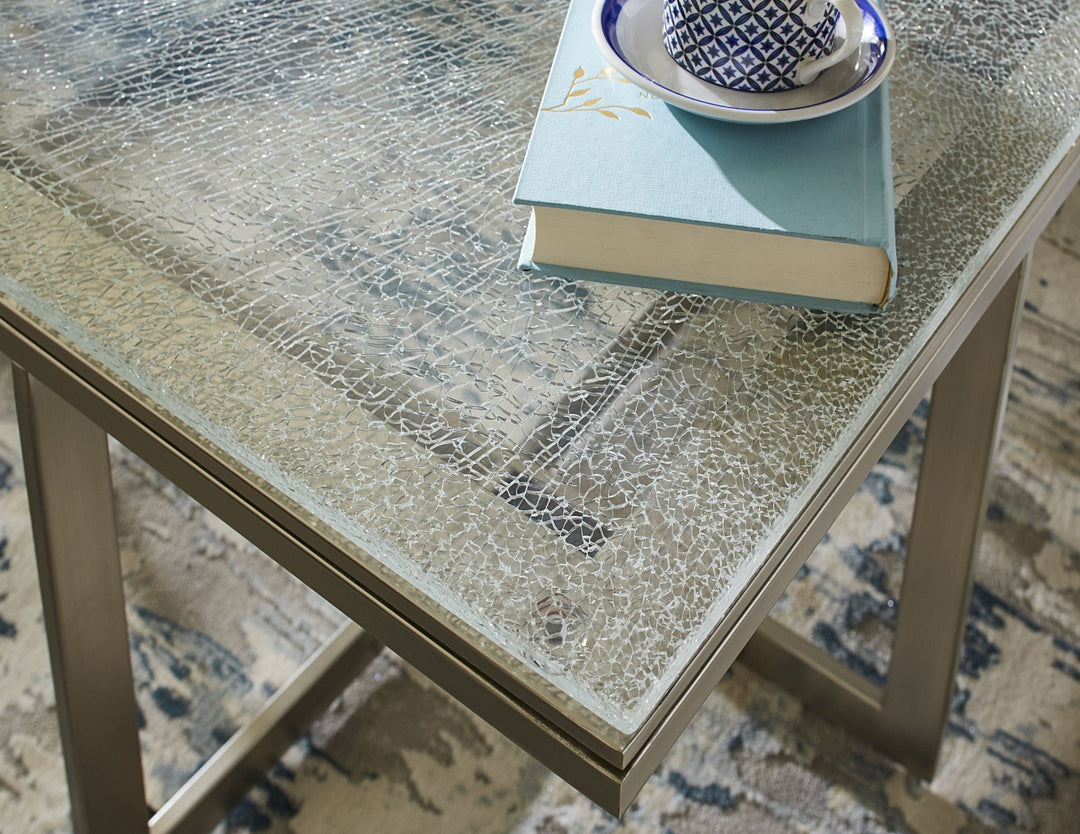 Eliza Coffee Table in Ultra White Coffee Table modern furniture Contempo Furniture