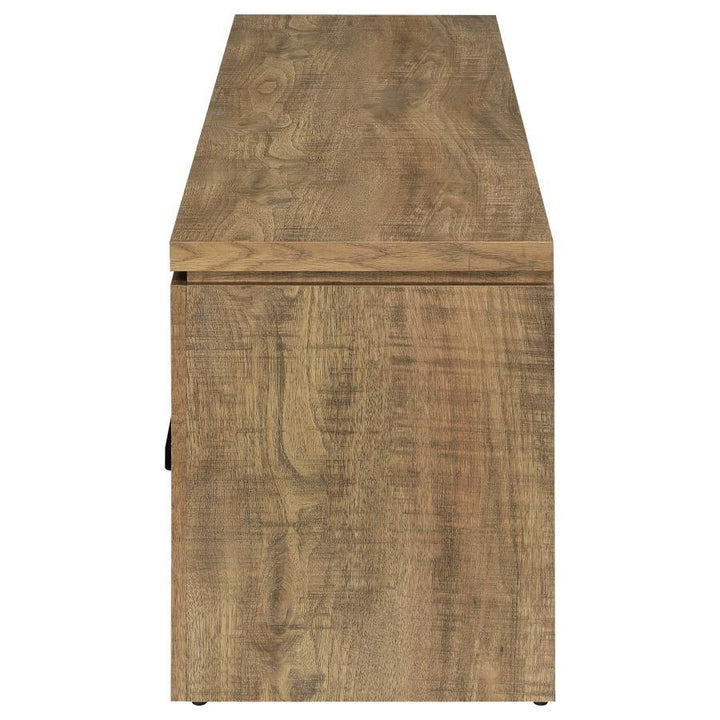 Elkton - 2 - Drawer Engineered Wood TV Stand - Mango TV Stand modern furniture Contempo Furniture